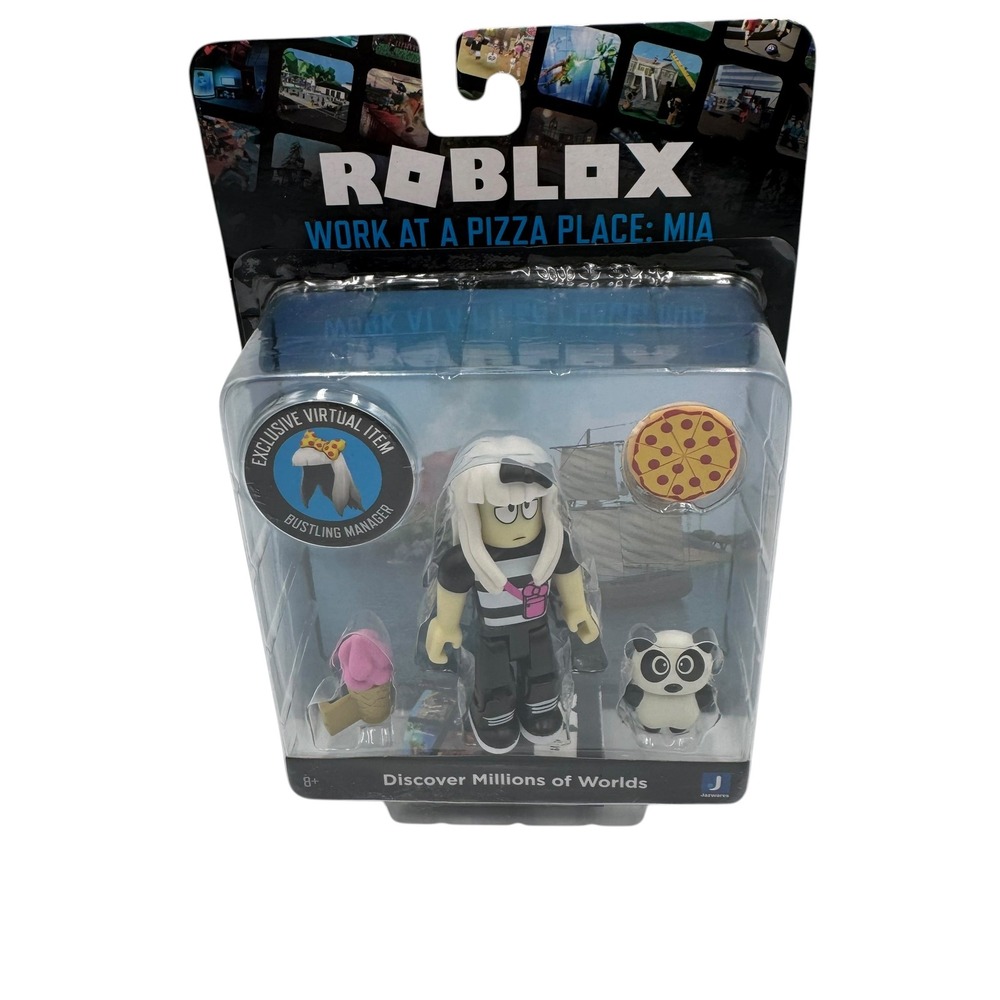 Roblox Action Figure Kids Work at a Pizza Place Mia Virtual‎ Item Code